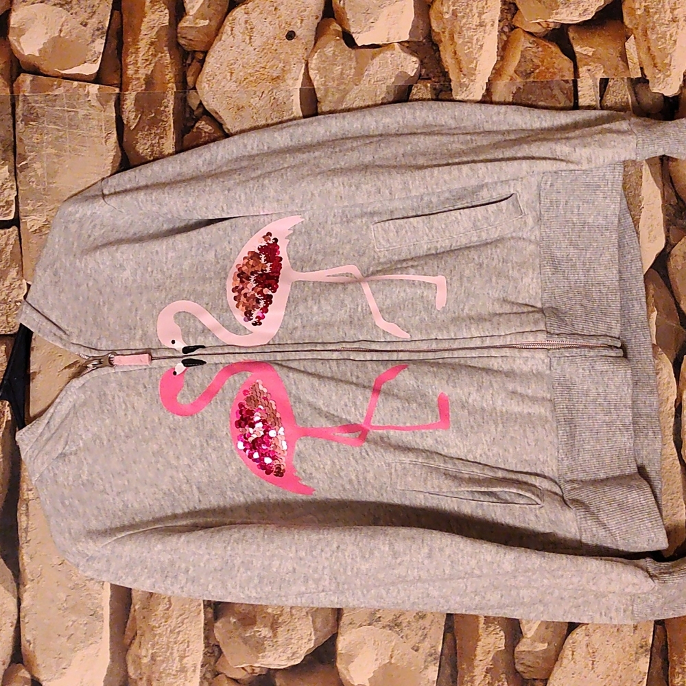 Wonder Nation hoody , size 7/8, Gray